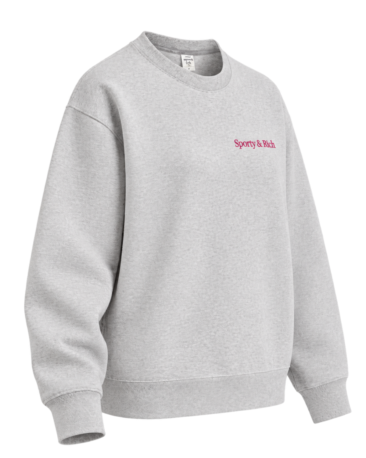 NY Motion Crewneck - Heather Gray/Berry/Azure
