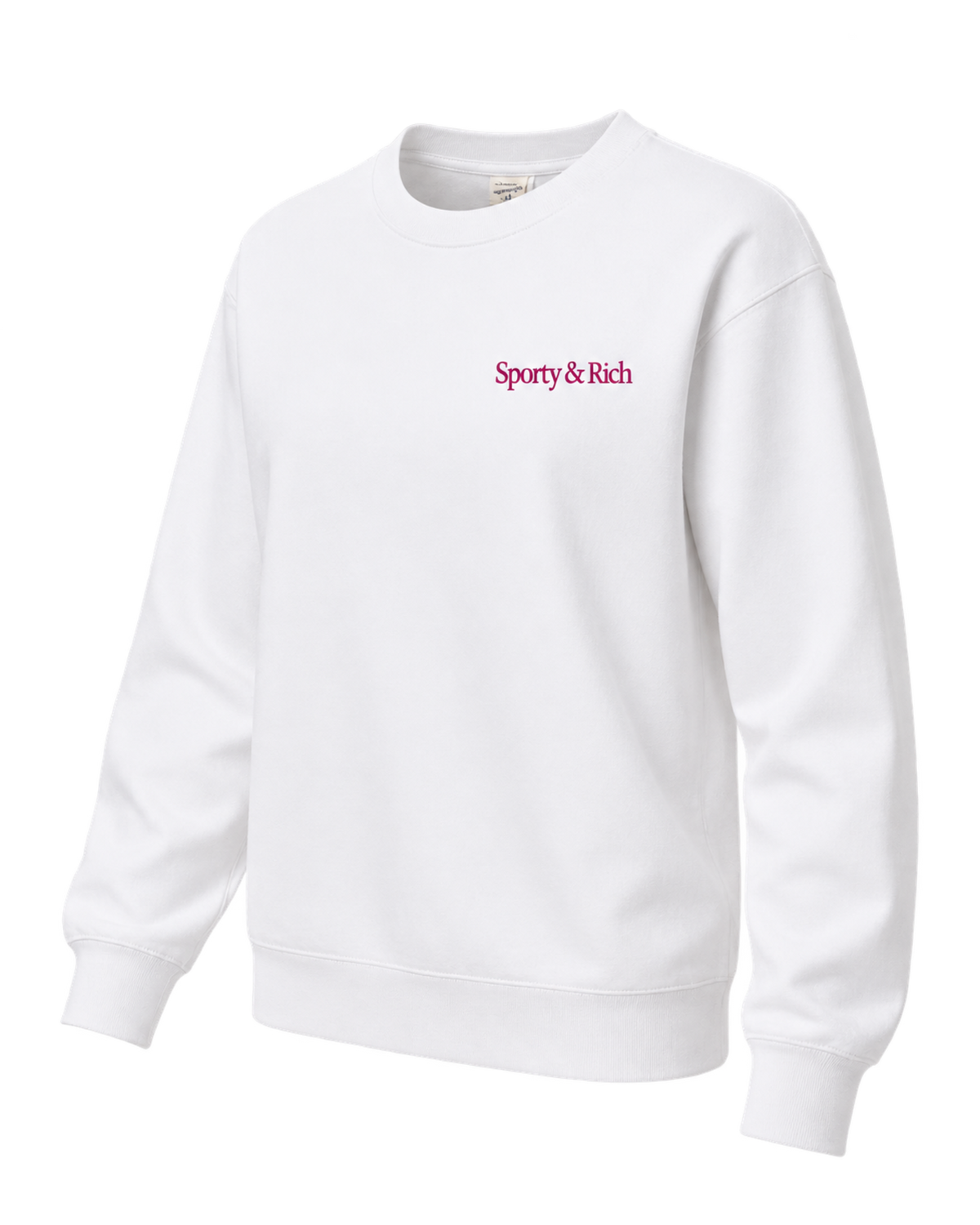 NY Motion Crewneck - White/Berry/Azure