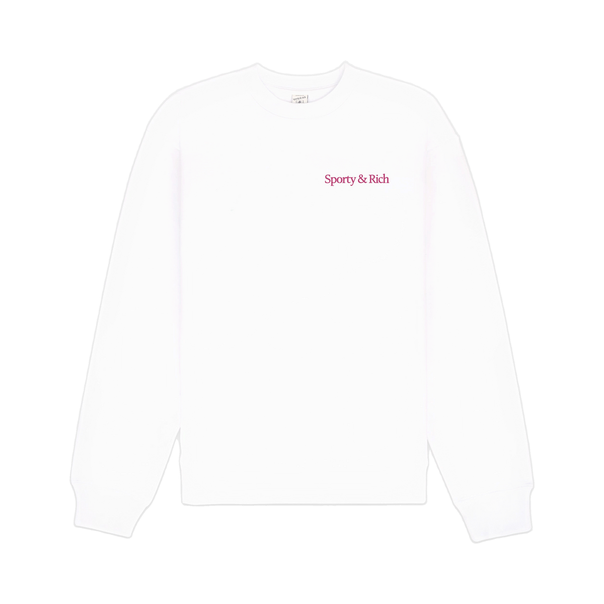 NY Motion Crewneck - White/Berry/Azure