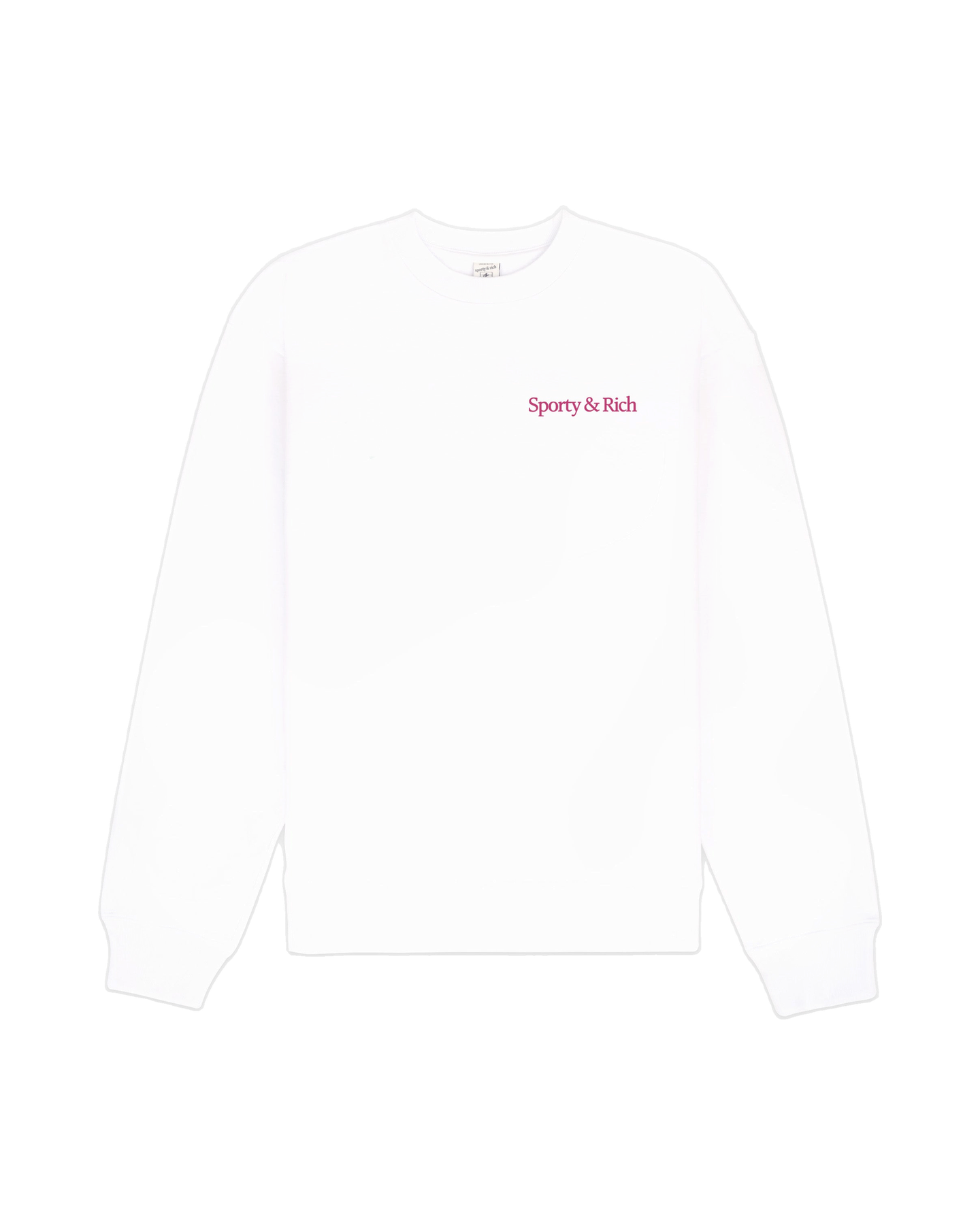 NY Motion Crewneck - White/Berry/Azure