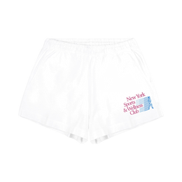 NY Motion Disco Short - White/Berry/Azure