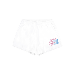 NY Motion Disco Short - White/Berry/Azure