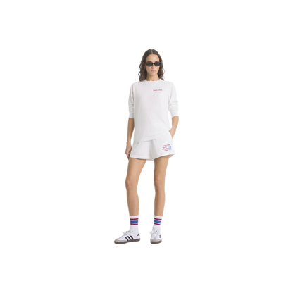 NY Motion Disco Short - White/Berry/Azure