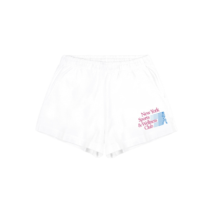 NY Motion Disco Short - White/Berry/Azure