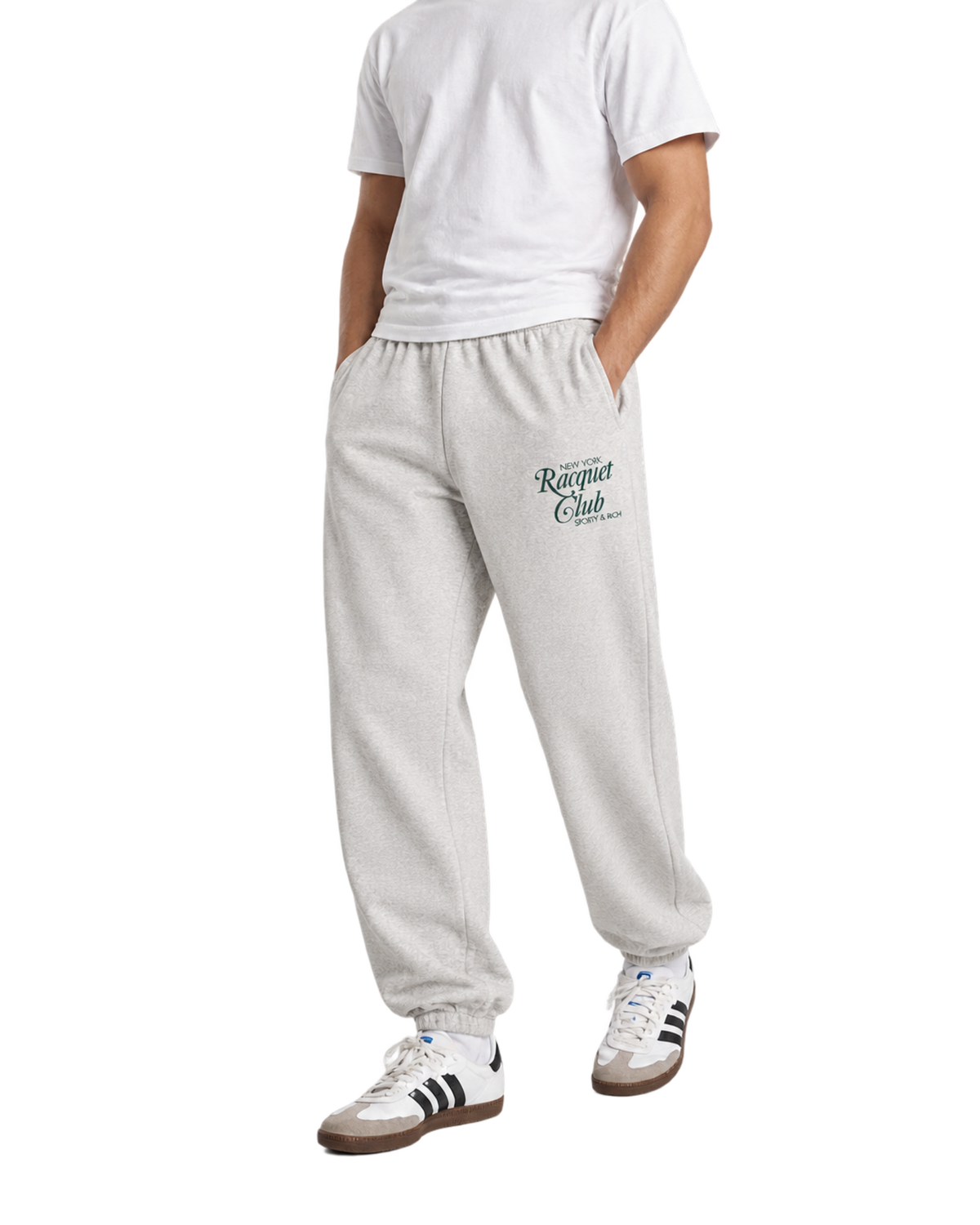 NYRC Sweatpant - Heather Gray/Forest