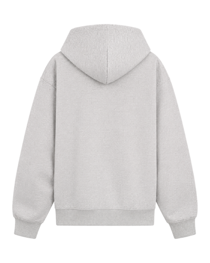 NYRC Zip Hoodie - Heather Gray/Forest
