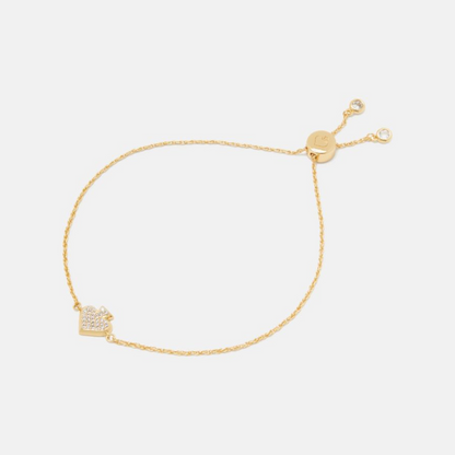 Everyday Spade Pave Slider Bracelet