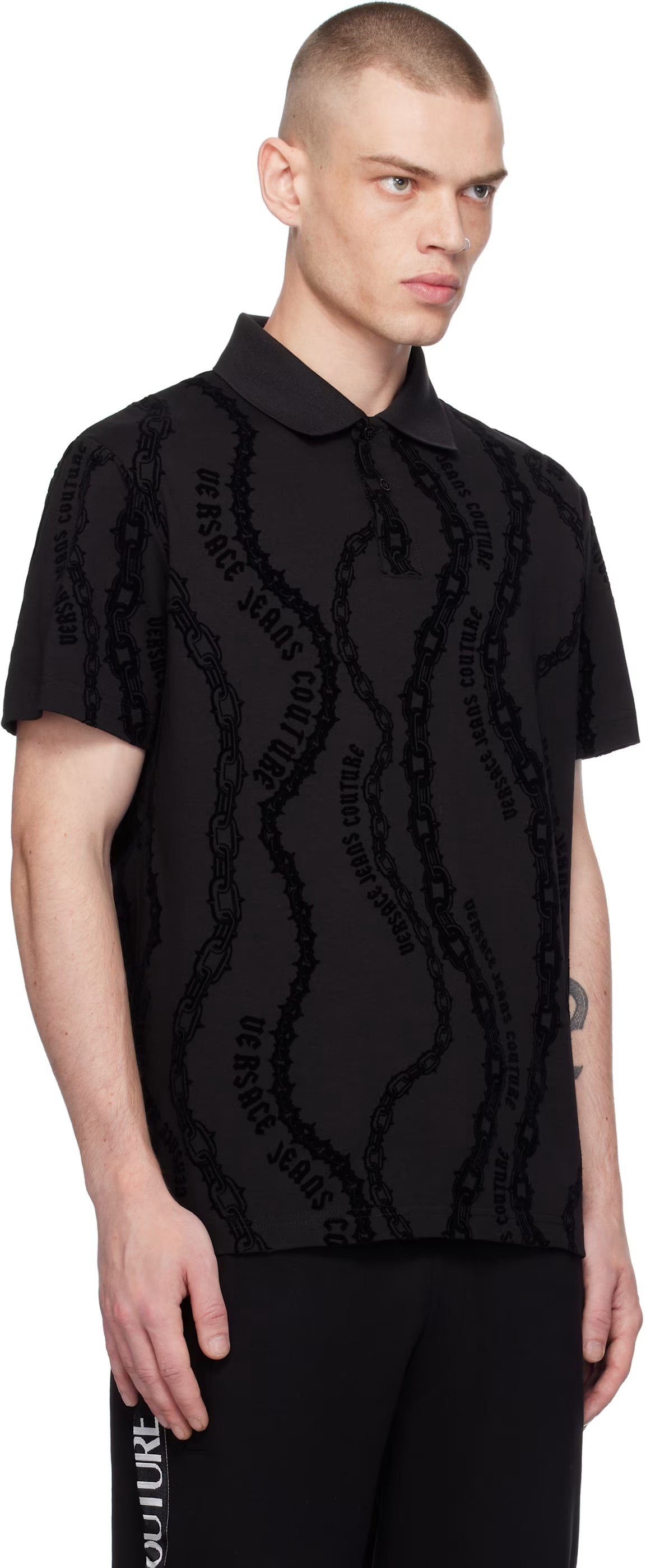 Black Chain Flock Polo