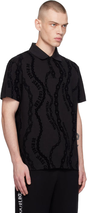 Black Chain Flock Polo