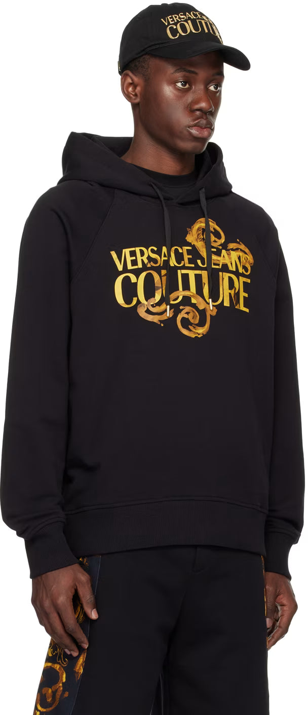 Black Baroque Hoodie