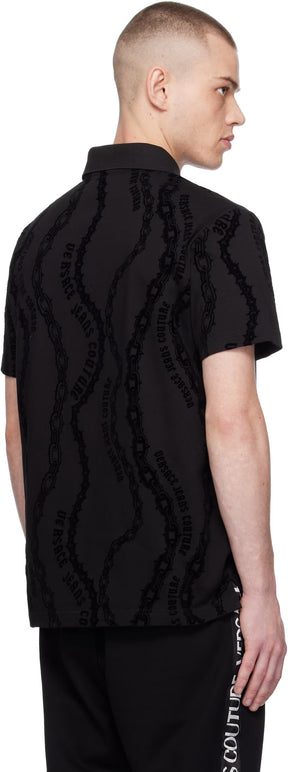 Black Chain Flock Polo