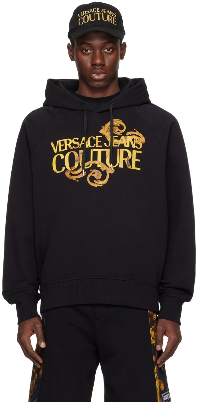 Black Baroque Hoodie