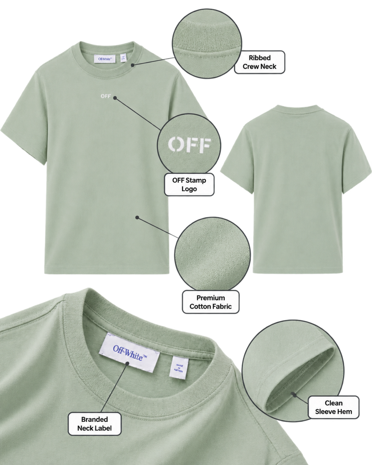 Off Stamp Slim T-Shirt