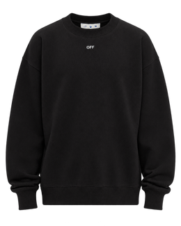 Off White Vibe Arrow Skate Crewneck Sweatshirt Black