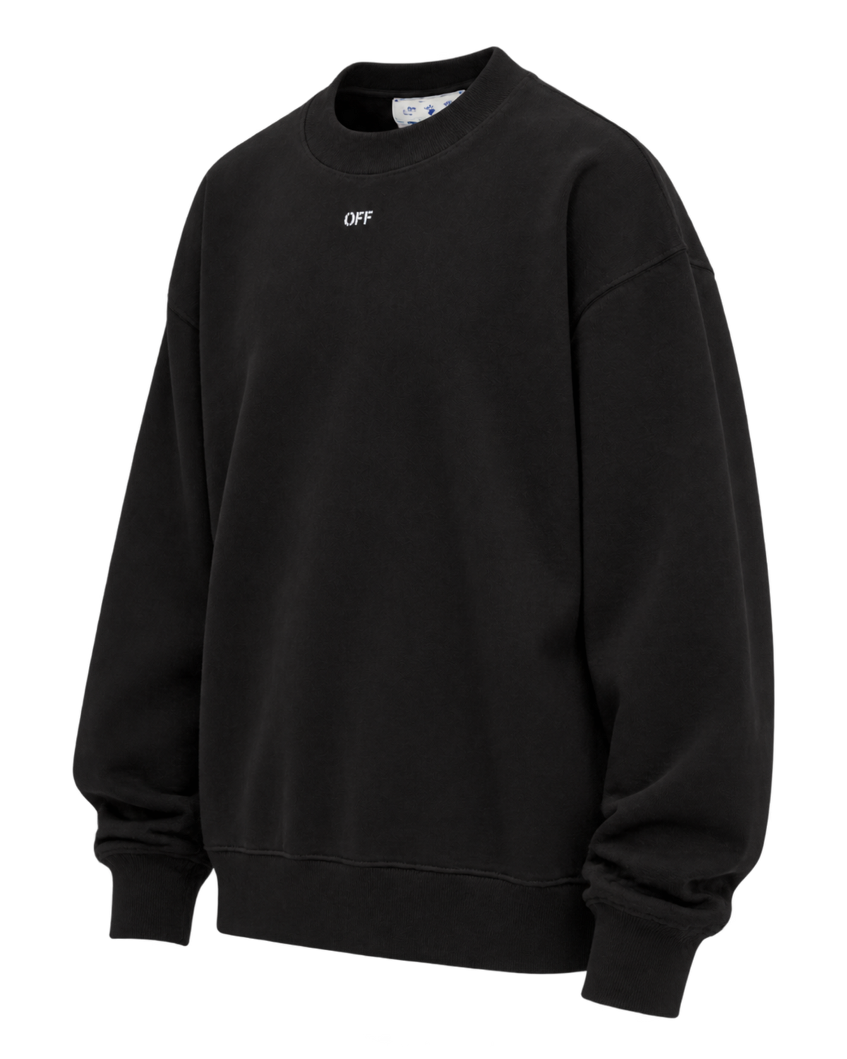 Off White Vibe Arrow Skate Crewneck Sweatshirt Black