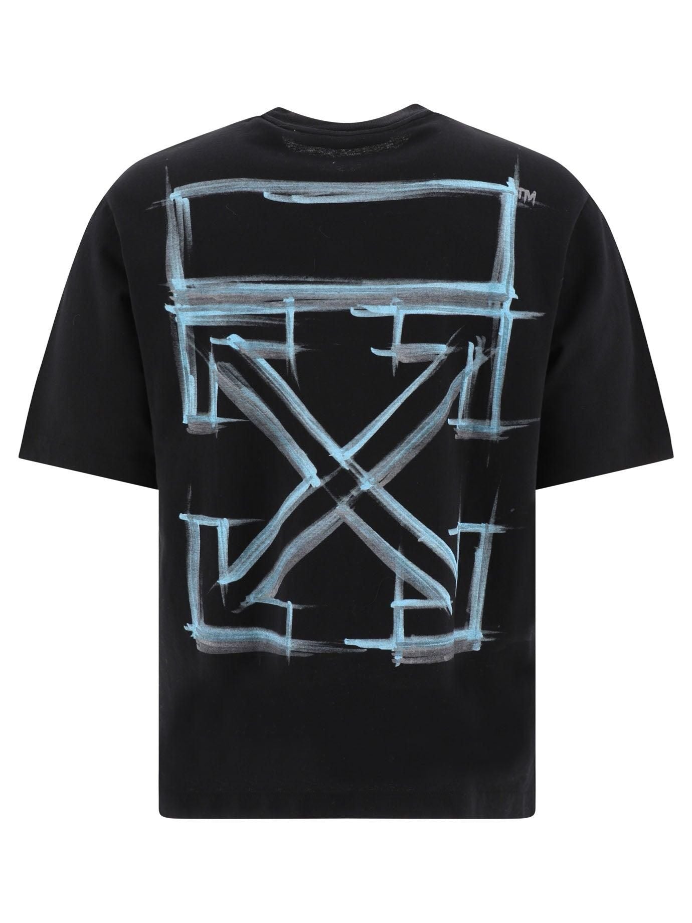 Off-White Marker Skate Black Oversized Tee