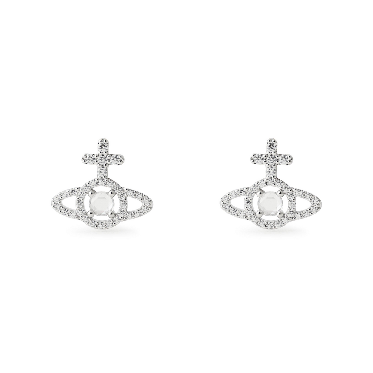 Olympia Cubic Zirconia Stud Earrings