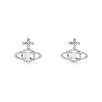 Olympia Cubic Zirconia Stud Earrings