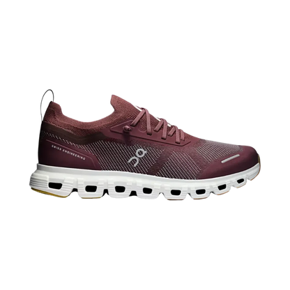 On Running Cloud 6 Versa Mulberry | White