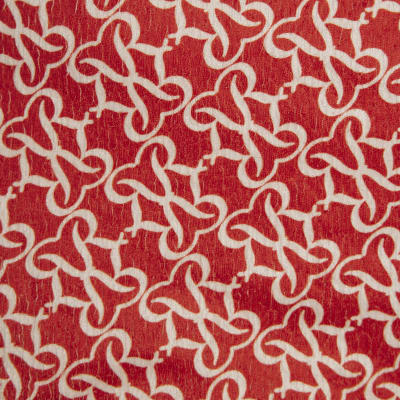Orange Monogram Print Swimsuit