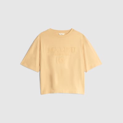 Orange Short Sleeve Malibu T-shirt