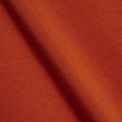 Orange Split Hem Boyfriend Fit T-Shirt