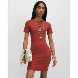 Orange T-Shirt Dress