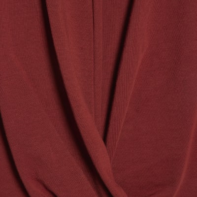 Orange Twist Front T-Shirt