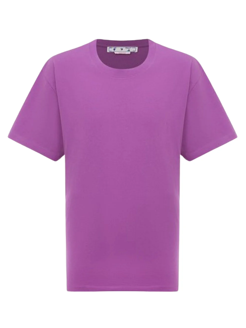 Off White Diag Oversized Purple T Shirt