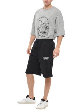 Off-White Exact Opposite Black Skate Sweatshorts