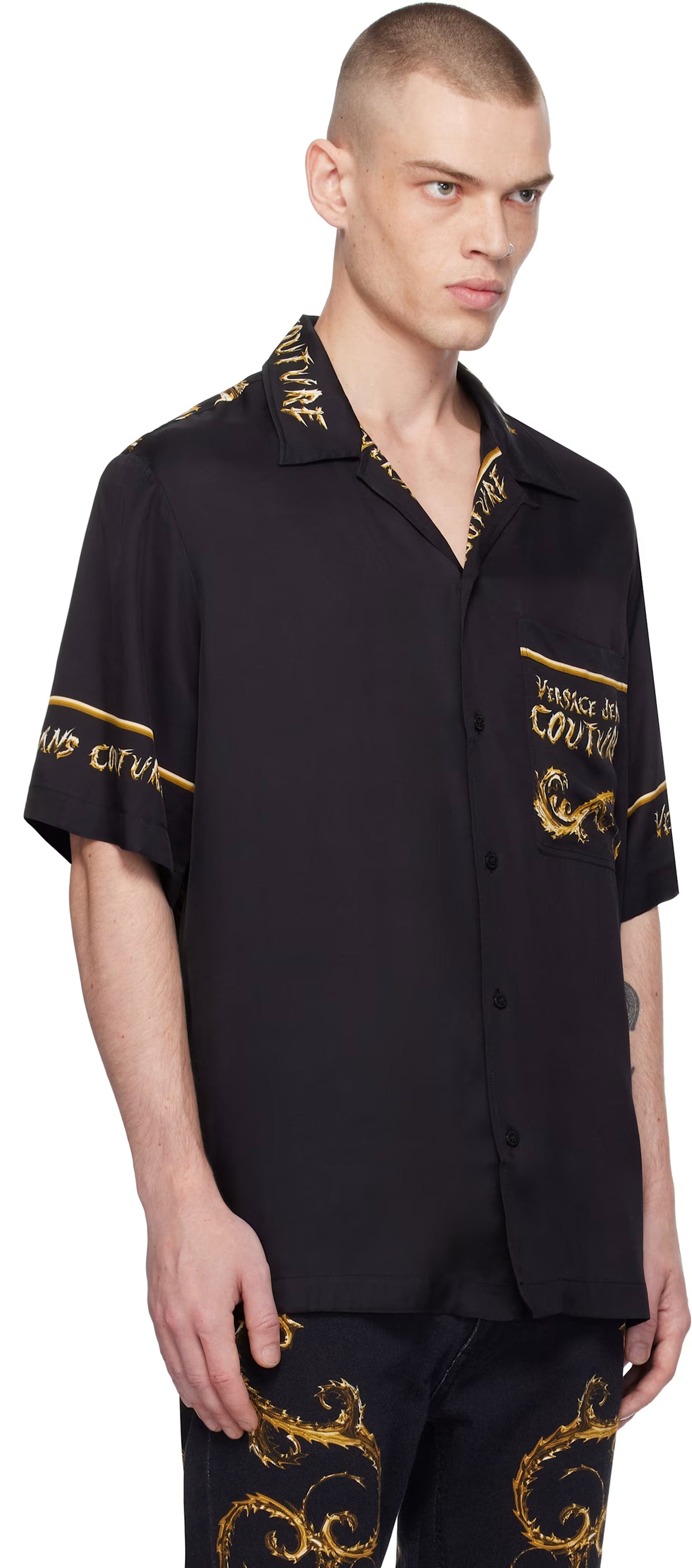 Black Chromo Gold Shirt