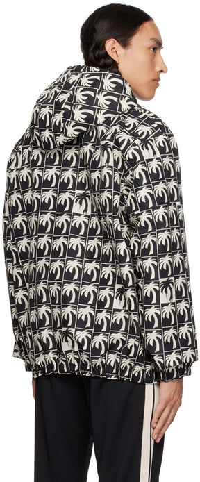 Black & White Dripping Palm Jacket