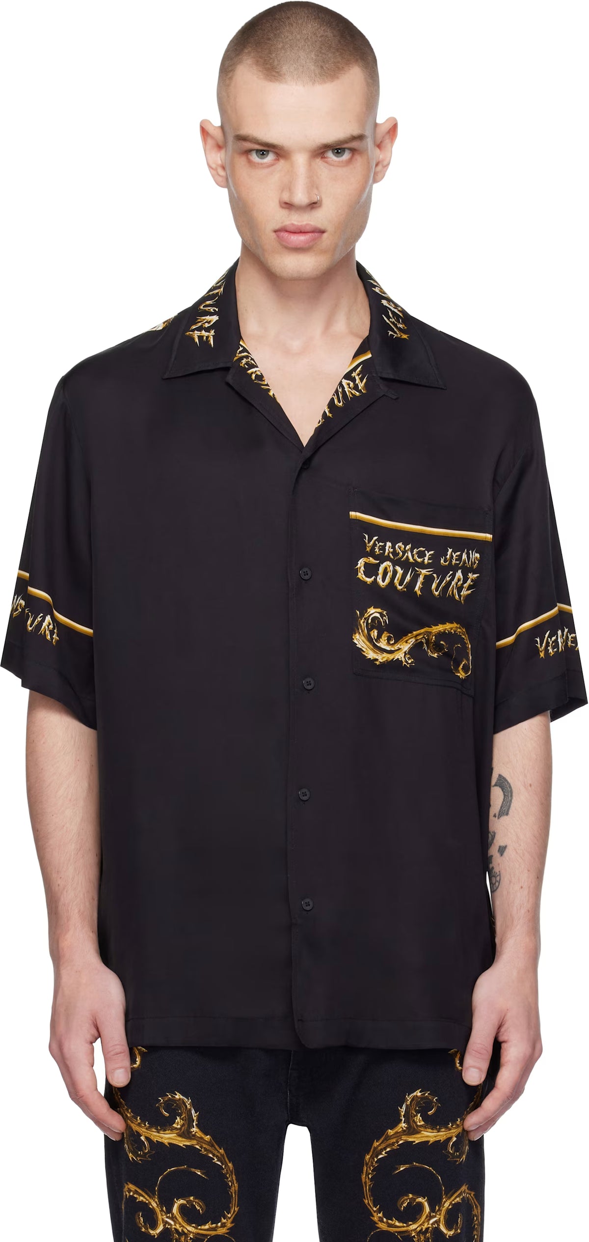 Black Chromo Gold Shirt