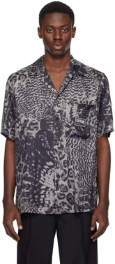 Black & Gray Animalier Shirt