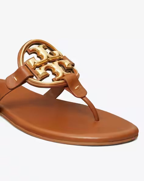 Metal Miller Soft T-strap Sandals