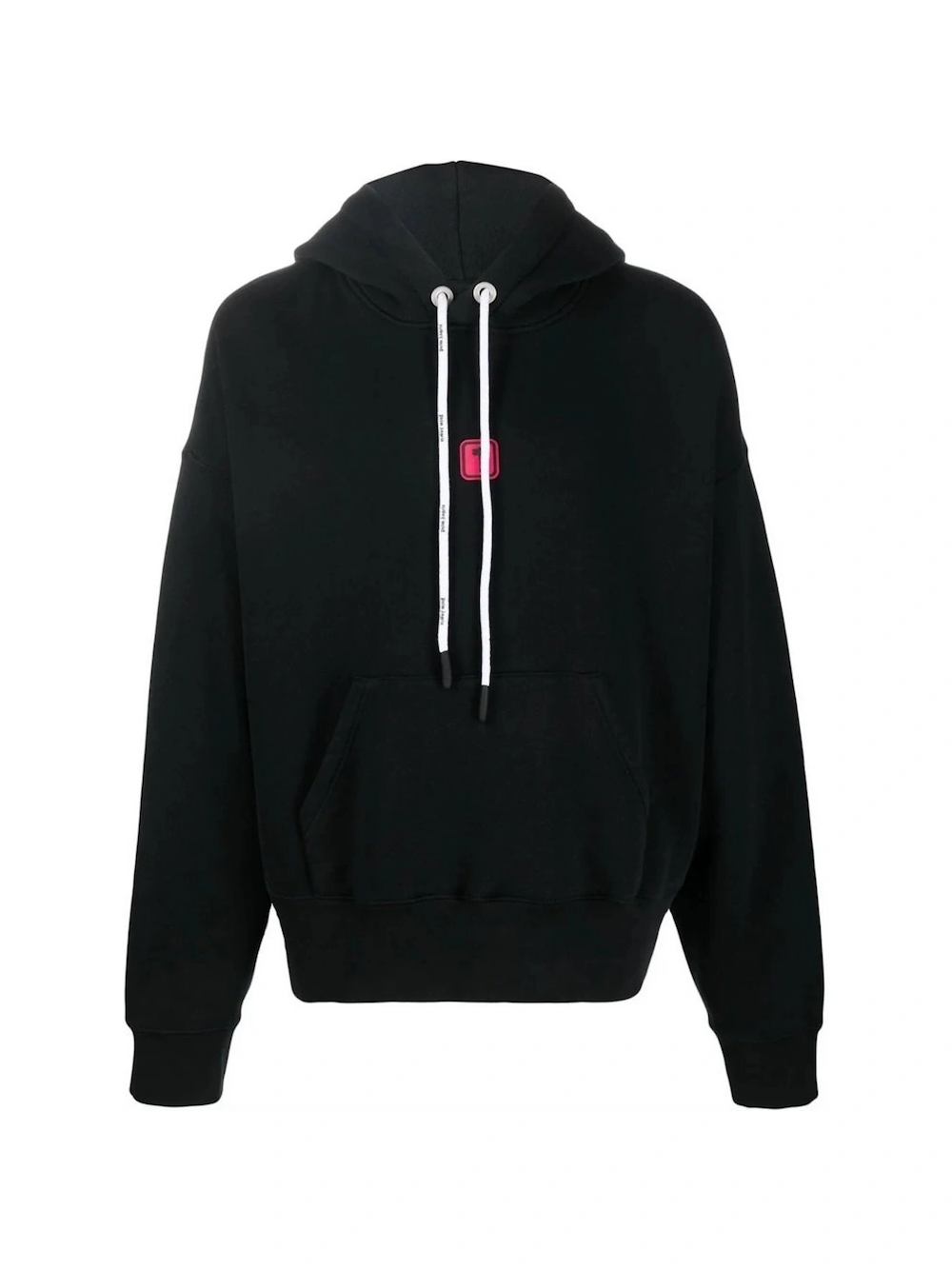 Palm Angels Bold Angels Pxp Logo Black Hoodie