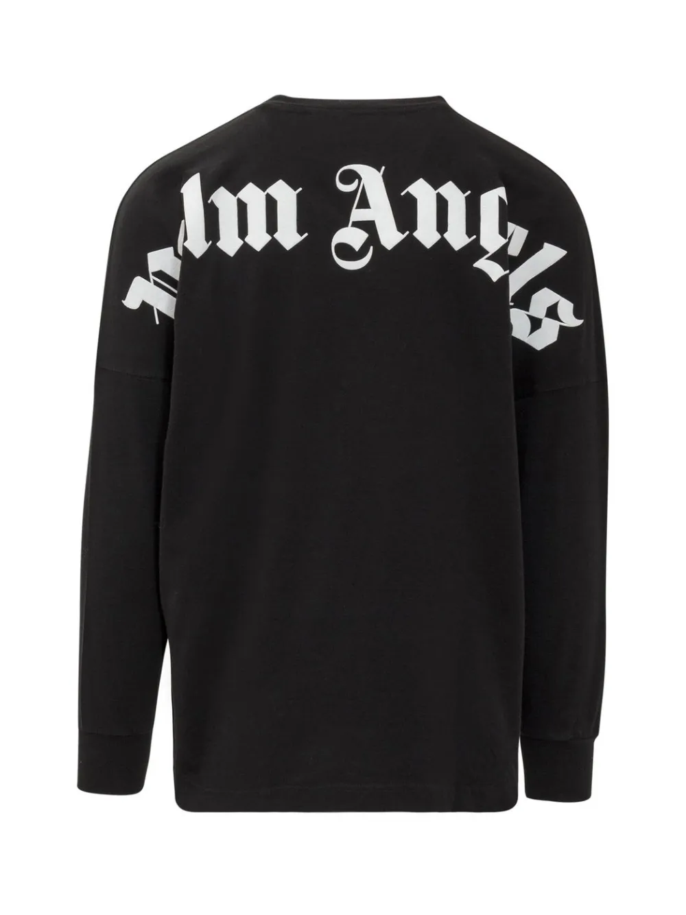 Palm Angels Classic Logo Long Sleeve Black T Shirt