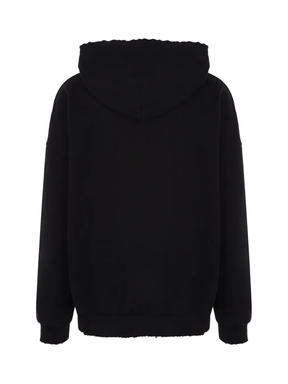 Palm Angels Monogram Statement Logo Black Hoodie