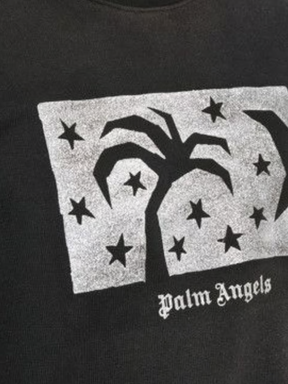 Palm Angels Night Sky Black Sweatshirt