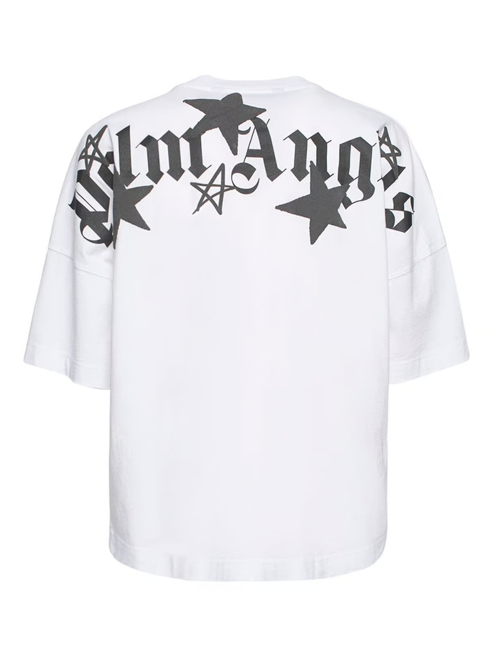 Palm Angels Shooting Stars Oversized White T Shirt