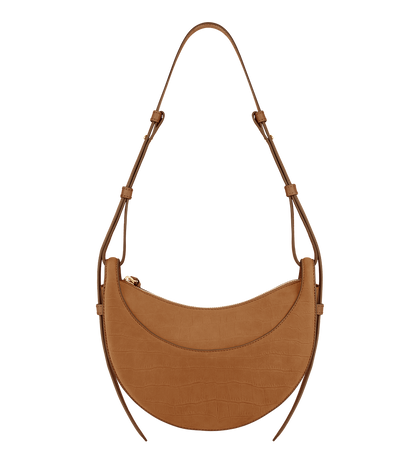 Numéro Dix - Crocodile Nubuck Cinnamon