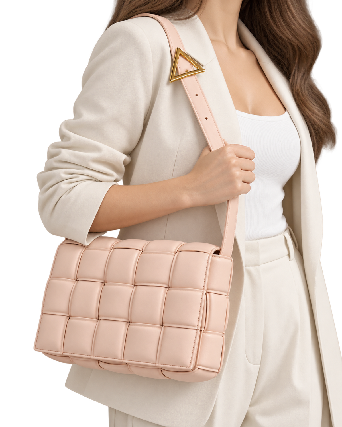Padded Cassette Bag in Nappa
