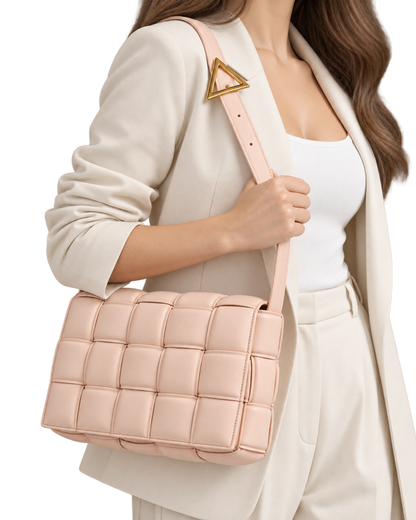 Padded Cassette Bag in Nappa