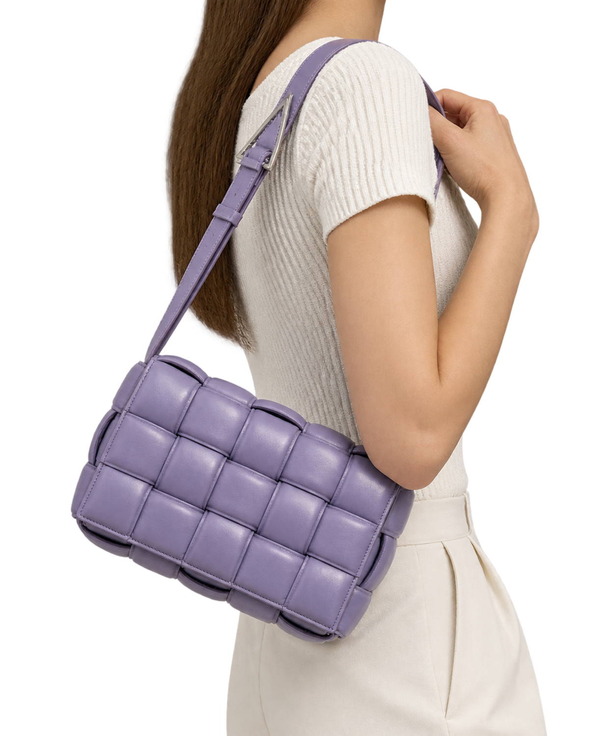 Padded Cassette Bag in Nappa