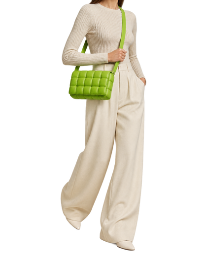 Padded Cassette Bag in Nappa