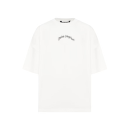 Palm Angels Curved Logo Oversized T-shirt