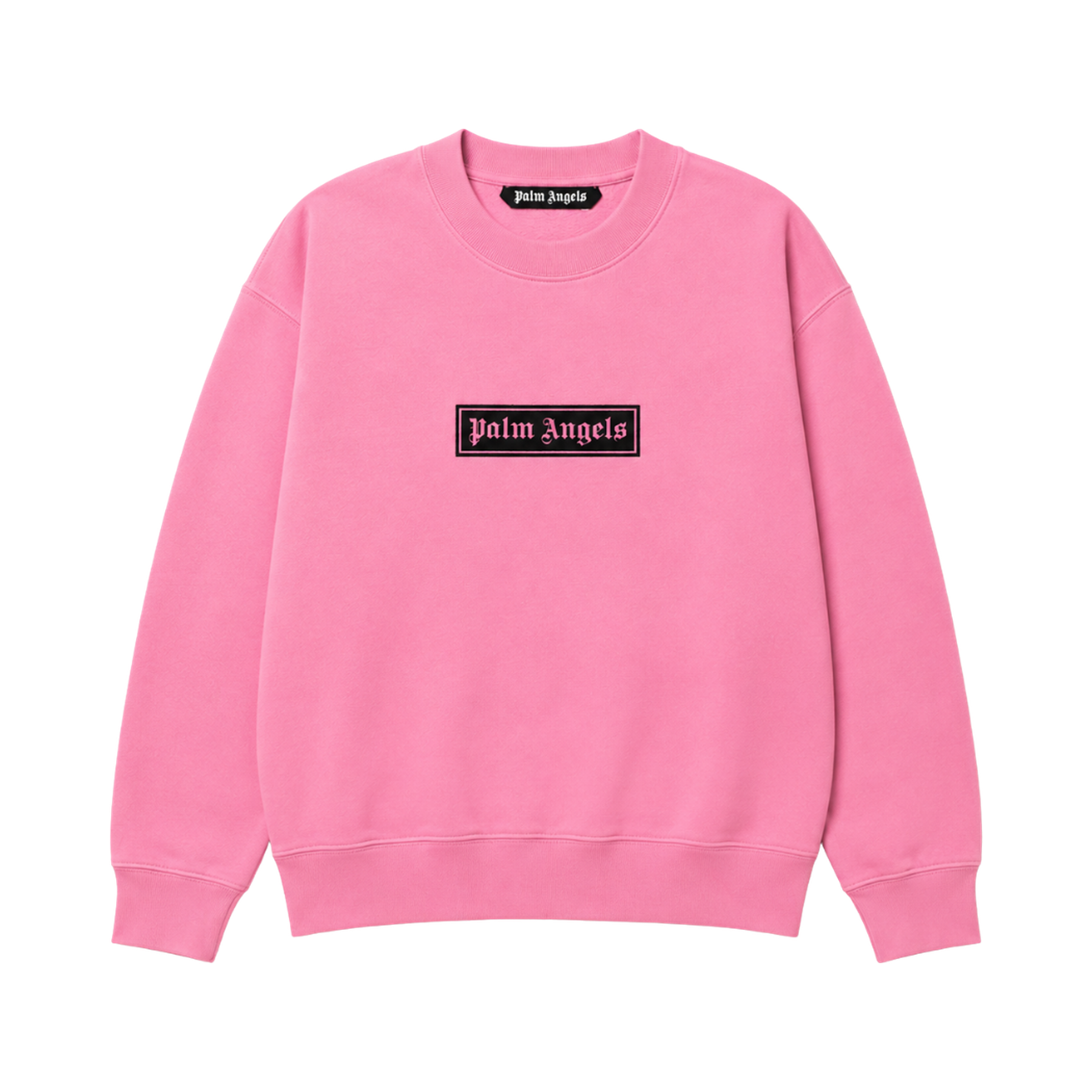 Palm Angels logo-print cotton sweatshirt