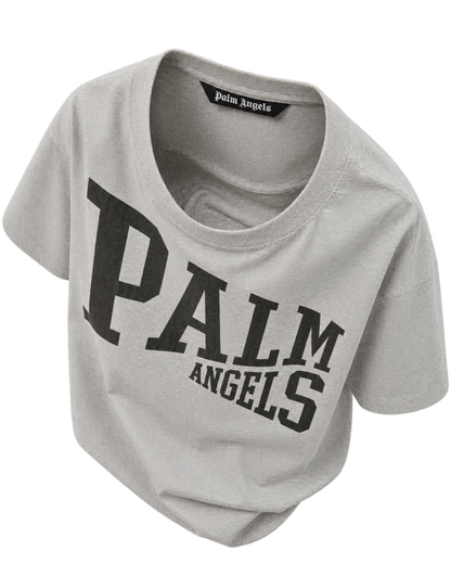 Palm Angels logo-print crew-neck T-shirt