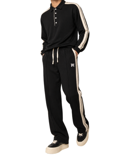 Palm Angels monogram-embroidered track pants