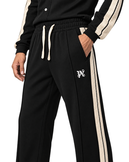 Palm Angels monogram-embroidered track pants